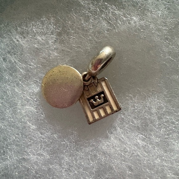 Pandora Silver Shopping Queen Charm Pendant - Picture 2 of 2